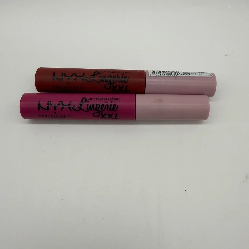 NYX Lip Lingerie XXL Matte Liquid Lipstick Set Pink Hit Its Hotter‎